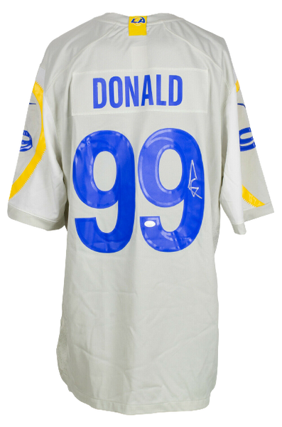 Aaron Donald Signed high quality Los Angeles Rams Football Jersey with COA