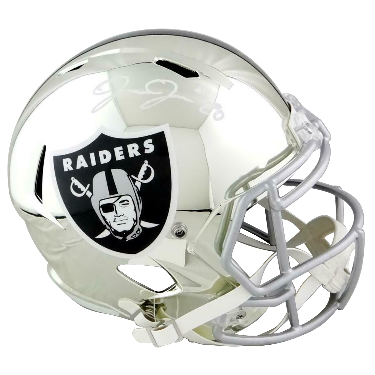 Chrome 2024 raiders helmet