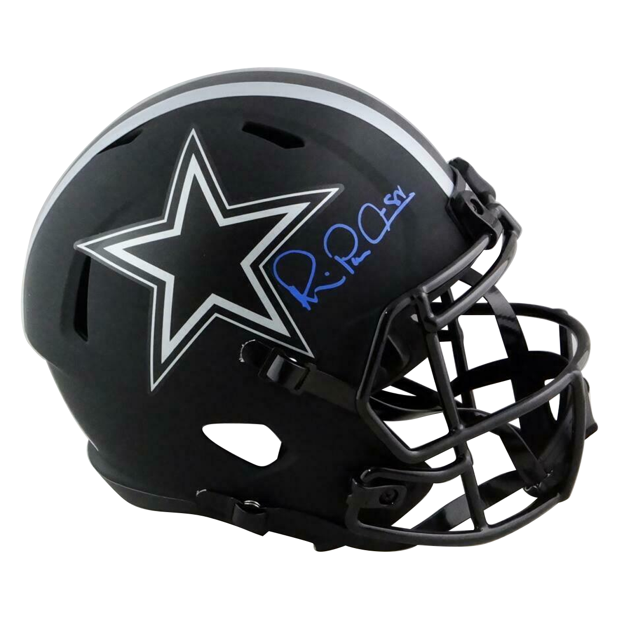 Michael Irvin Dallas Cowboys Signed F/S Eclipse Speed Helmet (BAS COA)