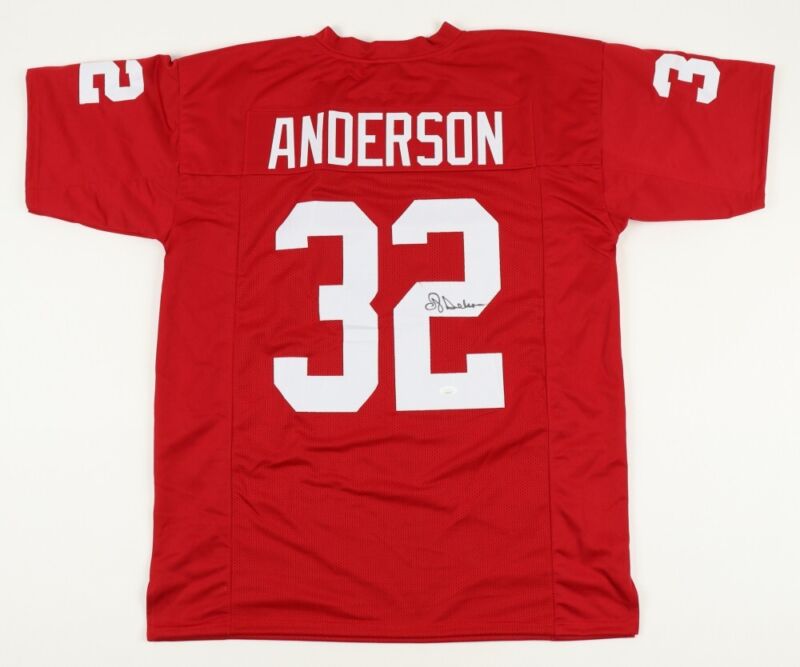 OTTIS ANDERSON SIGNED AUTOGRAPHED ST. LOUIS CARDINALS CUSTOM JERSEY JSA COA