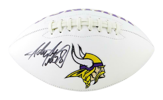 Adrian Peterson Minnesota Vikings Autographed Logo Football-(BAS COA), , 