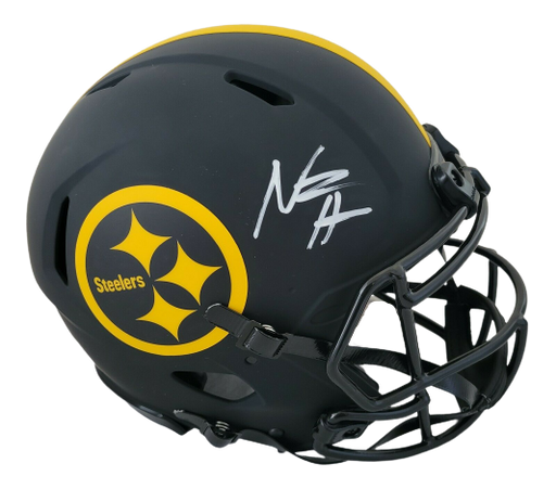 Steelers Chase Claypool Signed Lunar Full Size Speed Proline Helmet BAS  Witness