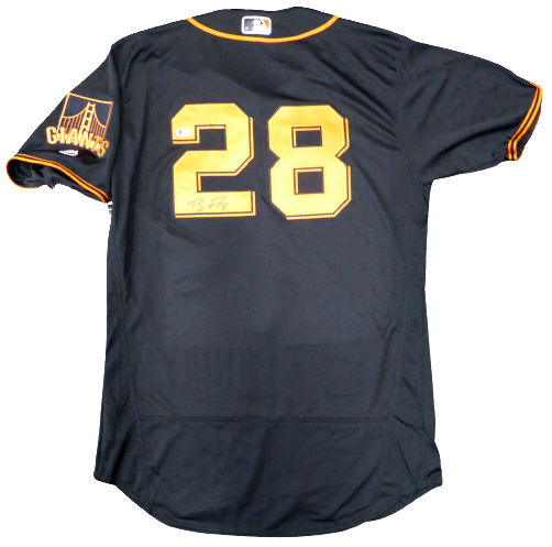 Buster Posey San Francisco Giants Majestic Cool Base Player Jersey - Cream