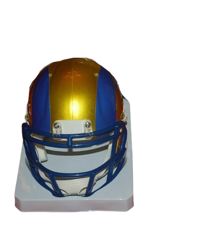 Isaac Bruce St. Louis Rams Signed Flash Mini Helmet BAS COA (Los Angeles)
