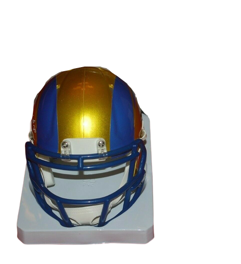 Isaac Bruce St. Louis Rams Signed Flash Mini Helmet BAS COA (Los Angeles)