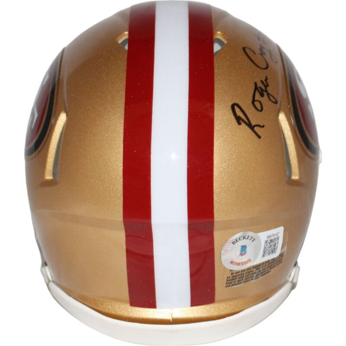 Roger Craig Autographed San Francisco 49ers Mini Helmet Beckett 42598