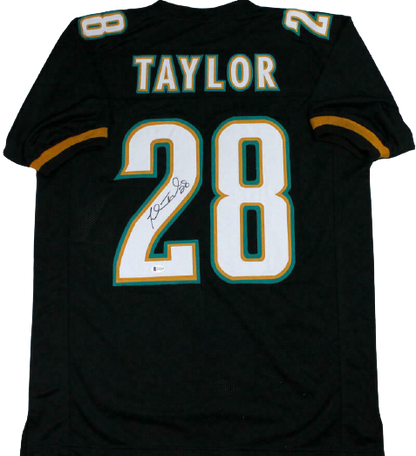 Fred Taylor Jacksonville Jaguars Signed Black Pro Style Jersey