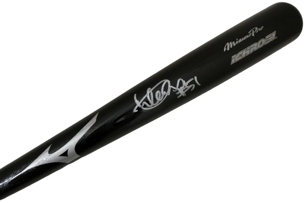 Ichiro Suzuki Seattle Mariners Signed Mizuno Bat "#51" (IS Holo)