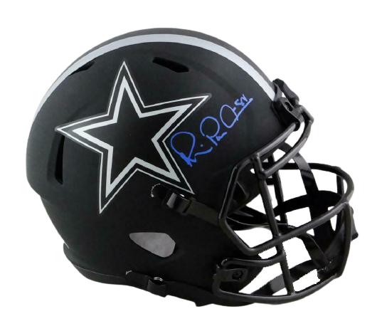 Michael Irvin Dallas Cowboys Signed F/S Eclipse Speed Helmet - (BAS COA)
