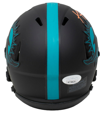 Xavien Howard Miami Dolphins Signed Mini Speed Replica Eclipse Helmet (JSA COA)