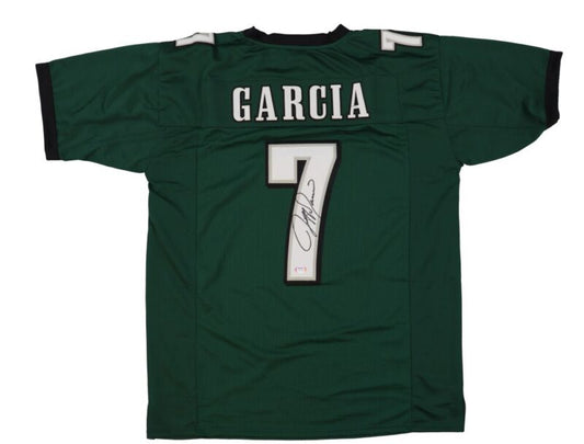 JEFF GARCIA SIGNED AUTOGRAPHED PHILADELPHIA EAGLES CUSTOM JERSEY PSA COA