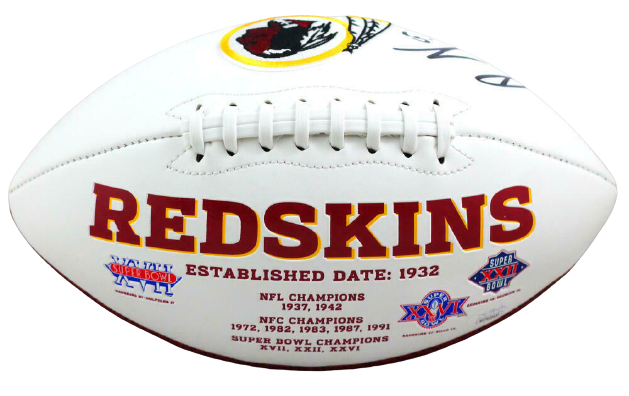 Ryan Kerrigan Washington Redskins Signed Washington Redskins Logo Football (JSA COA)