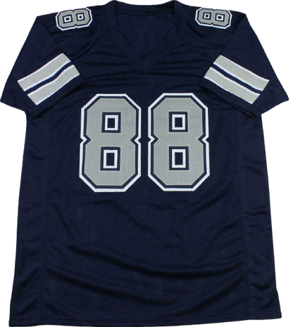 Michael Irvin Dallas Cowboys Signed Blue Pro Style Jersey with Grey Numbers (BAS COA)