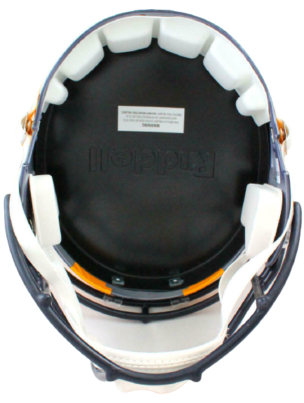 Marshall Faulk St. Louis Rams Signed 81-99 Speed F/S Replica Helmet BAS COA (Los Angeles)