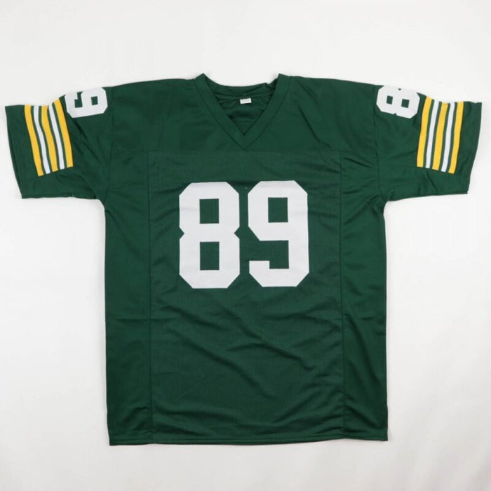 DAVE ROBINSON SIGNED AUTOGRAPHED GREEN BAY PACKERS CUSTOM JERSEY "HOF" JSA COA