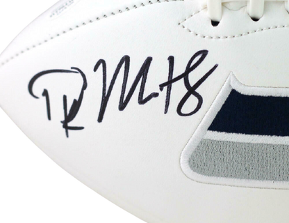 DK Metcalf Seattle Seahawks Signed Seattle Seahawks Logo Football (BAS COA)