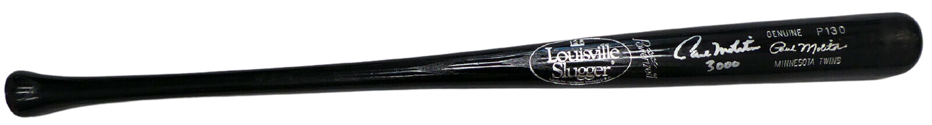 Paul Molitor Milwaukee Brewers Signed Louisville Slugger Bat "3000" 163878 "(JSA COA)
