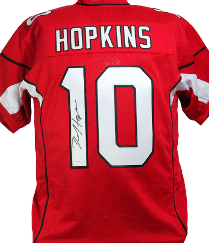 DeAndre Hopkins Arizona Cardinals Signed Red Pro Style Jersey (JSA COA)