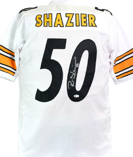Ryan Shazier Pittsburgh Steelers Signed White Pro Style Jersey (BAS COA)