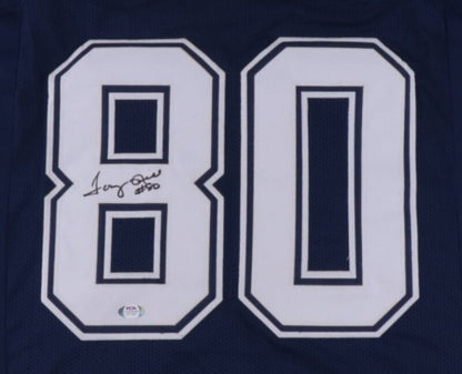 TONY HILL SIGNED AUTOGRAPHED DALLAS COWBOYS CUSTOM JERSEY PSA COA