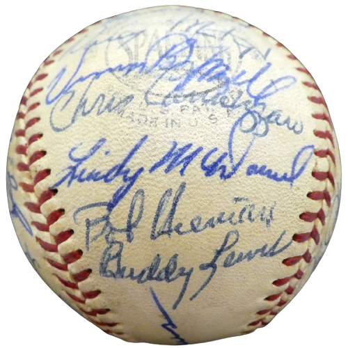 Stan Musial Cardinals Signed Autographed National League Baseball