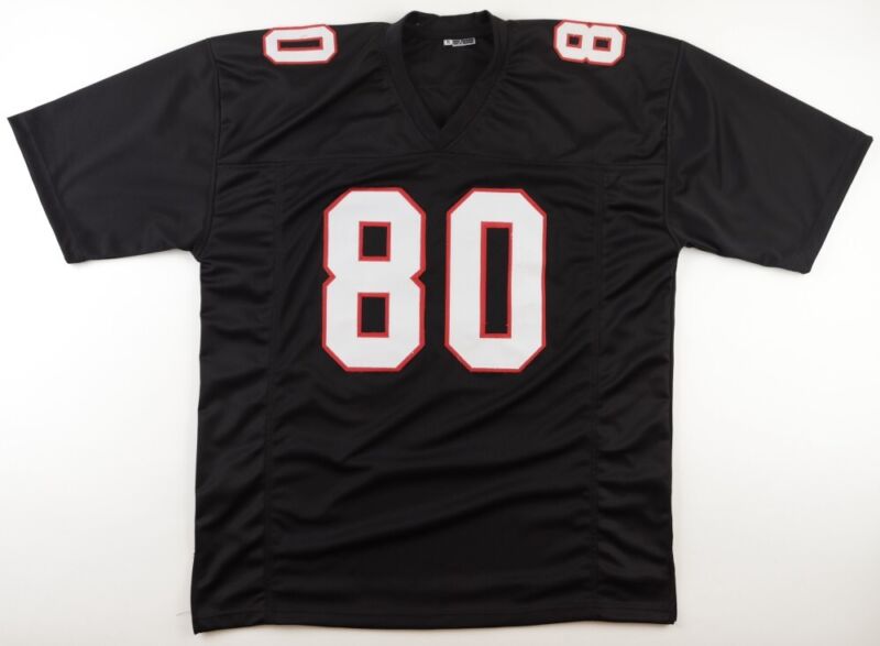 ANDRE RISON SIGNED AUTOGRAPHED ATLANTA FALCONS CUSTOM JERSEY PSA COA