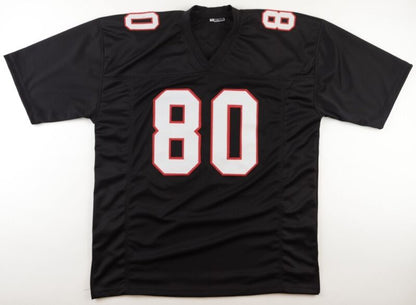 ANDRE RISON SIGNED AUTOGRAPHED ATLANTA FALCONS CUSTOM JERSEY PSA COA