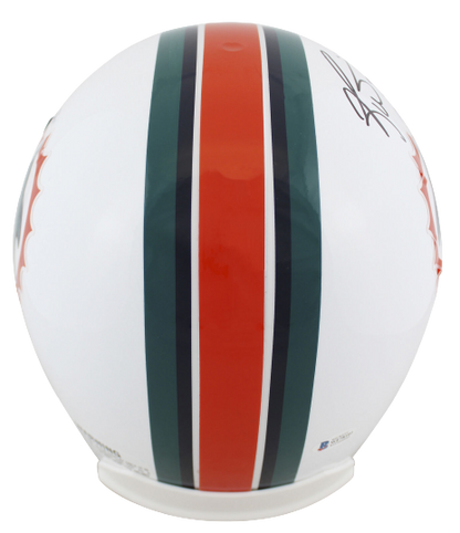 Ricky Williams Miami Dolphins Signed "SWE" Throwback 97-12 Full Size Rep Helmet (BAS COA)