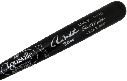 Paul Molitor Milwaukee Brewers Signed Louisville Slugger Bat "3000" 163878 "(JSA COA)
