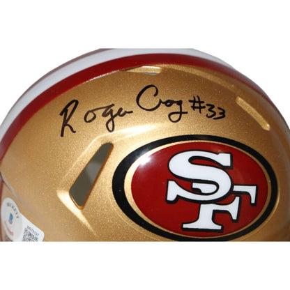 Roger Craig Autographed San Francisco 49ers Mini Helmet Beckett 42598