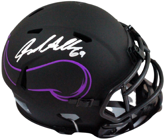 Jared Allen Minnesota Vikings Autographed Eclipse Mini Helmet- (BAS COA)
