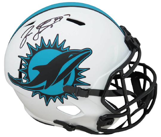 Jason Taylor Miami Dolphins Signed Lunar Eclipse Riddell F/S Speed Rep Helmet (SCHWARTZ)