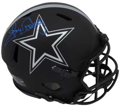 Tony Dorsett Dallas Cowboys Autographed Eclipse Full Size Helmet Beckett WE12149 BAS COA