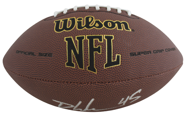 Devin White Tampa Bay Buccaneers Signed Authentic Wilson Super Grip NFL Football (BAS COA)