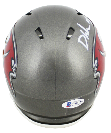 Devin White Tampa Bay Buccaneers Signed Speed Mini Helmet (BAS COA)