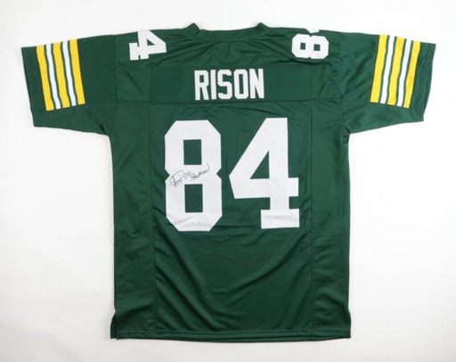 Antonio Freeman Autographed Green Bay Green Custom Football Jersey - BAS