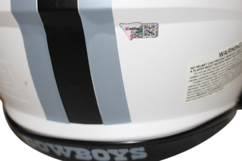 Micah Parsons Signed Dallas Cowboys Lunar Speed Authentic Helmet FAN 39686