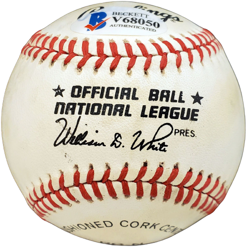 Eddie Sawyer Philadelphia Phillies Signed NL Baseball V68050 (BAS COA)