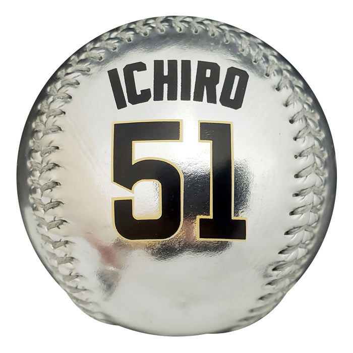 Ichiro Suzuki Autographed Rawlings Silver AL Baseball (IS Holo)