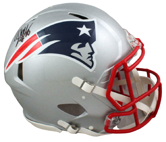 Corey Dillon New England Patriots Signed Patriots Full-sized Speed Authentic Helmet (PSA COA)