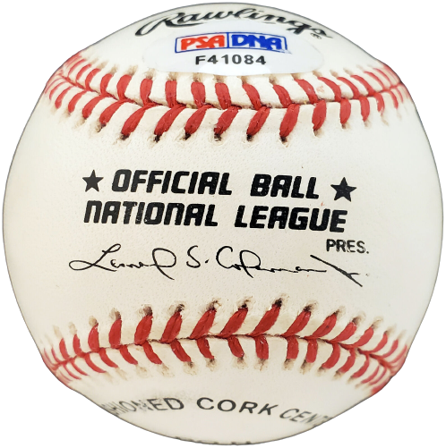 Claude Passeau Pittsburgh Pirates Signed NL Baseball Pirates, Cubs "For Corey" ( PSA/DNA COA)