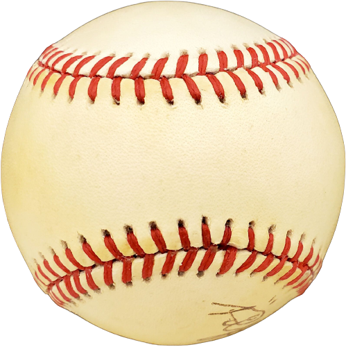 Rip Sewell Pittsburgh Pirates Signed Feeney NL Baseball X12476 (BAS COA)