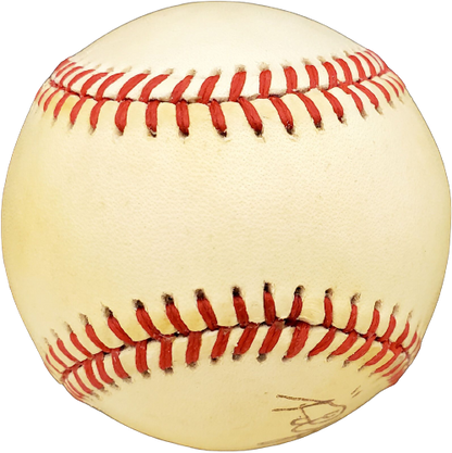 Rip Sewell Pittsburgh Pirates Signed Feeney NL Baseball X12476 (BAS COA)
