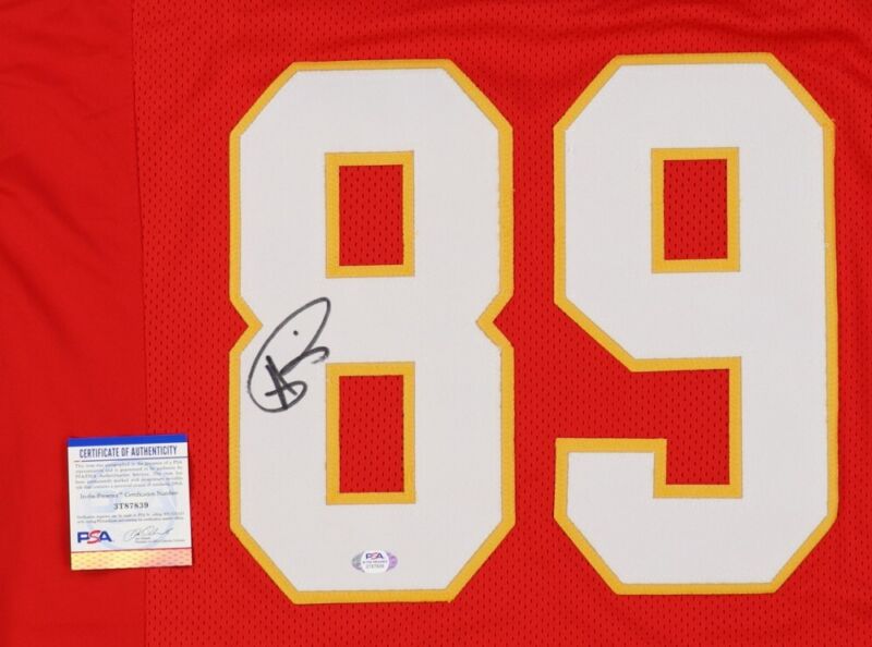 ANDRE RISON SIGNED AUTOGRAPHED KANSAS CITY CHIEFS JERSEY PSA COA