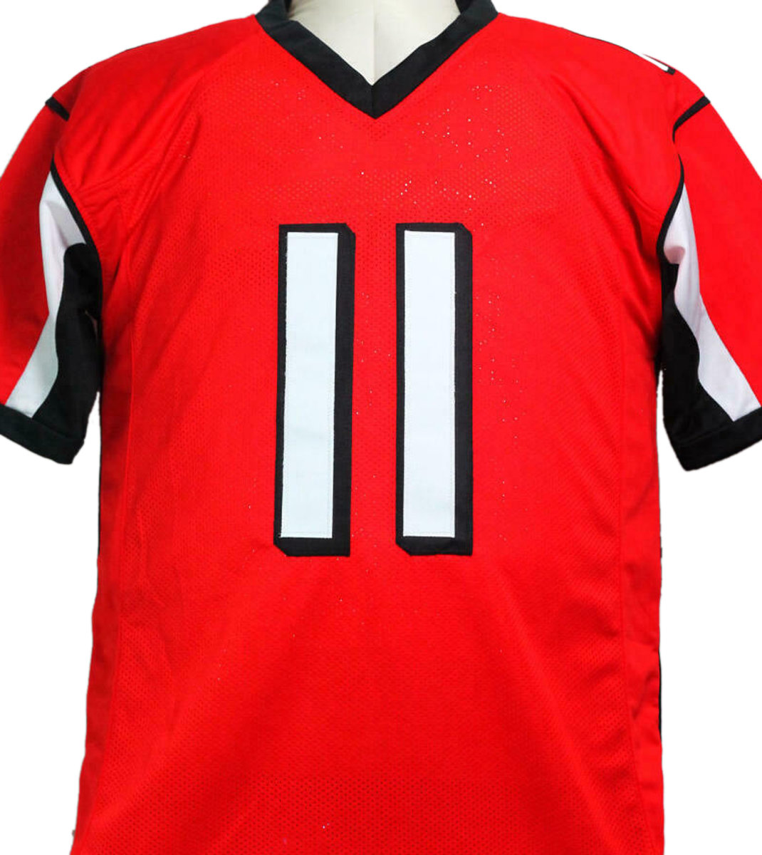 Julio Jones Autographed 2019 Red Pro Style Jersey (BAS COA)