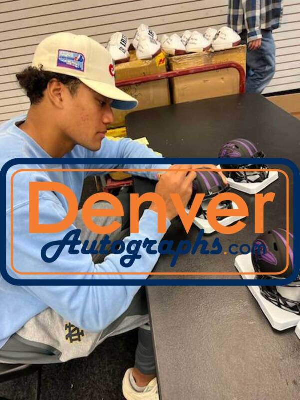 Kyle Hamilton Signed Baltimore Ravens Eclipse Speed Mini Helmet JSA 38918