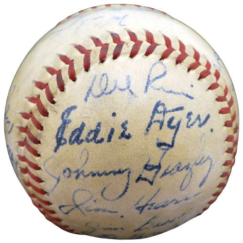 1947 Cardinals St. Louis Cardinals Signed Baseball with 27 Signatures A52646 (BAS COA), , 