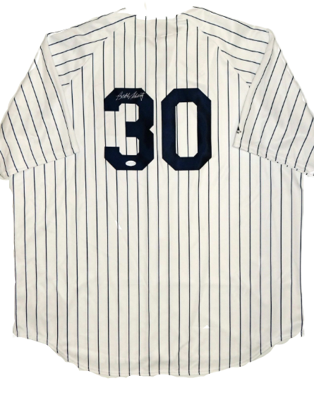 New York Yankees Don Mattingly Autographed White Pinstripe Nike
