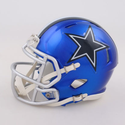 TONY HILL SIGNED AUTOGRAPHED DALLAS COWBOYS FLASH MINI HELMET PSA COA