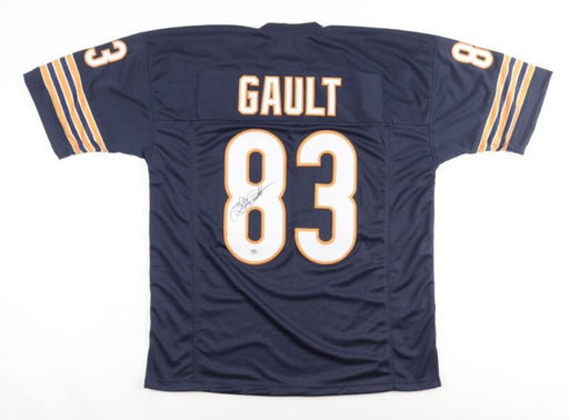 Willie Gault Autographed Blue Pro Style Jersey - Schwartz Authenticated *8